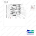NR14-00443 Driving Wheel - parts diagram, item 26 shown - genuine Doosan / Bobcat forklift part