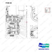 NR14-00458 Driving Wheel - parts diagram, item 46 shown - genuine Doosan / Bobcat forklift part