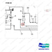 NR14-00484 Hydraulic Line - parts diagram, item 29 shown - genuine Doosan / Bobcat forklift part