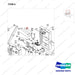 NR14-00520 Scissor forks unit - parts diagram, item 6 shown - genuine Doosan / Bobcat forklift part