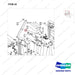 NR14-00536 Scissor forks unit - parts diagram, item 24 shown - genuine Doosan / Bobcat forklift part