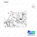 NR14-00543 Scissor forks unit - parts diagram, item 33 shown - genuine Doosan / Bobcat forklift part