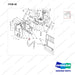 NR14-00549 Scissor forks unit - parts diagram, item 40 shown - genuine Doosan / Bobcat forklift part