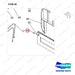 NR14-00556 Scissor forks unit - parts diagram, item 49 shown - genuine Doosan / Bobcat forklift part