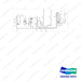 NR14-00587 Hydraulic Line - full parts diagram - genuine Doosan / Bobcat forklift part