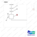 NR14-00595 Oil Cylinder Unit(Triple Mast Side Lifting Oil Cylinder) - parts diagram, item 9 shown - genuine Doosan / Bobcat forklift part