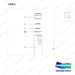 NR14-00610 Oil Cylinder Unit(Forward Oil Cylinder) - parts diagram, item 5 shown - genuine Doosan / Bobcat forklift part