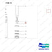 NR14-00615 Oil Cylinder Unit(Forward Oil Cylinder) - parts diagram, item 10 shown - genuine Doosan / Bobcat forklift part