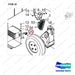 NR14-00657 General Assembly - parts diagram, item 25 shown - genuine Doosan / Bobcat forklift part
