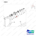 NR14-00674 Pump - parts diagram, item 9 shown - genuine Doosan / Bobcat forklift part