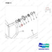 NR14-00676 Pump - parts diagram, item 11 shown - genuine Doosan / Bobcat forklift part