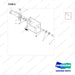 NR14-00701 Pedal Brake Assembly - parts diagram, item 8 shown - genuine Doosan / Bobcat forklift part