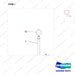 NR14-00704 Direction Switch Unit - parts diagram, item 1 shown - genuine Doosan / Bobcat forklift part