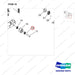 NR14-00738 General Assembly - parts diagram, item 16 shown - genuine Doosan / Bobcat forklift part