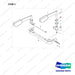 NR14-00981 Guardrail Assembly - full parts diagram, item 3 marked - genuine Doosan / Bobcat forklift part