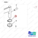 NR14-00981 Guardrail Assembly - parts diagram, item 3 shown - genuine Doosan / Bobcat forklift part