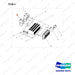 NR14-01321 Controller Assembly - full parts diagram, item 4 marked - genuine Doosan / Bobcat forklift part