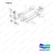 NR15-00186 General Assembly - full parts diagram, item 35 marked - genuine Doosan / Bobcat forklift part