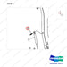 NR19-00002 Steering Wheel Unit - Dual - parts diagram, item 4 shown - genuine Doosan / Bobcat forklift part