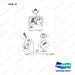 NR21-00002 ELECTRIC SYSTEM_6 - full parts diagram, item 15 marked - genuine Doosan / Bobcat forklift part