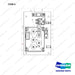 NR24-01112 ELECTRIC PARTS MASTER ASSY_9 - full parts diagram, item 5 marked - genuine Doosan / Bobcat forklift part