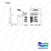 NR24-01892 CONTROL WIRING ASSY - full parts diagram, item 3 marked - genuine Doosan / Bobcat forklift part
