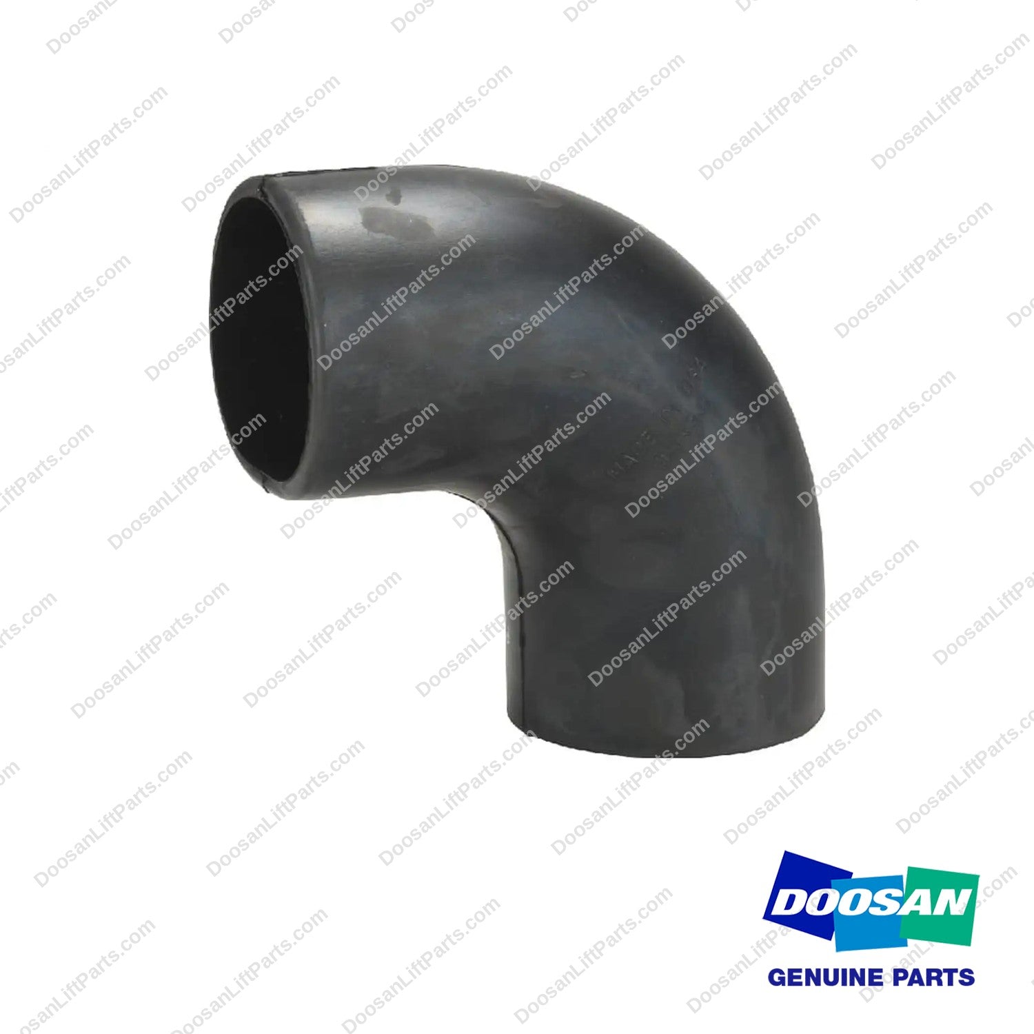 P114318 - Rbr Elbow - photo 2 - genuine Doosan / Bobcat forklift part