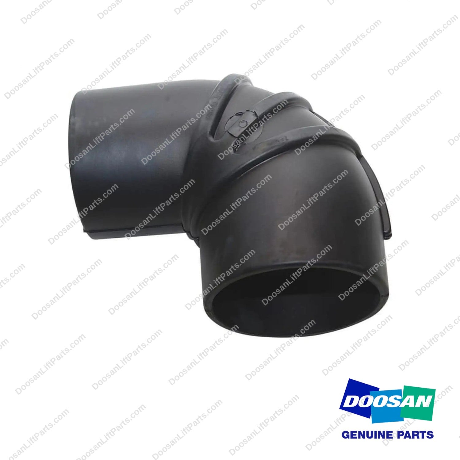 P215307 - Exhaust Elbow - photo 2 - genuine Doosan / Bobcat forklift part