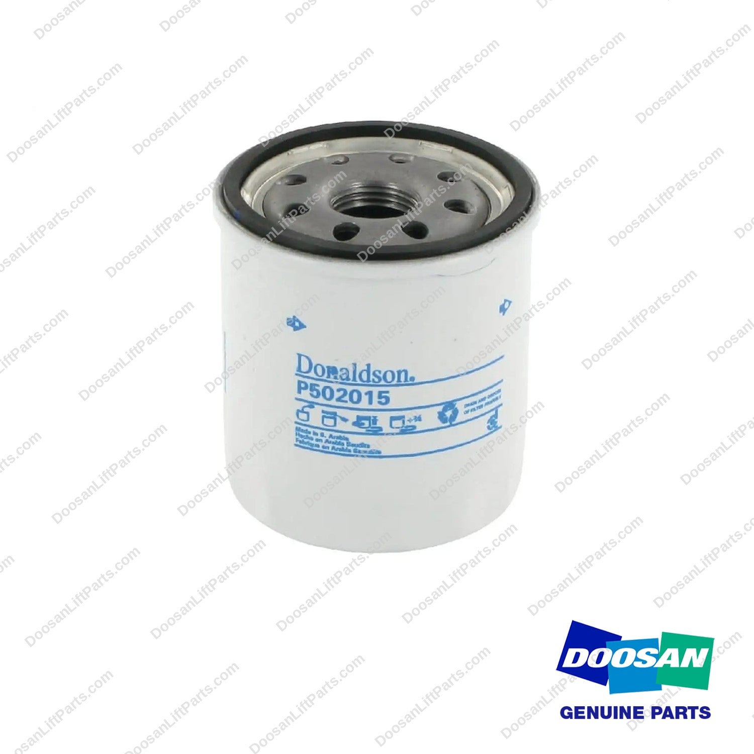 P502015 - Lube Filter - photo 2 - genuine Doosan / Bobcat forklift part