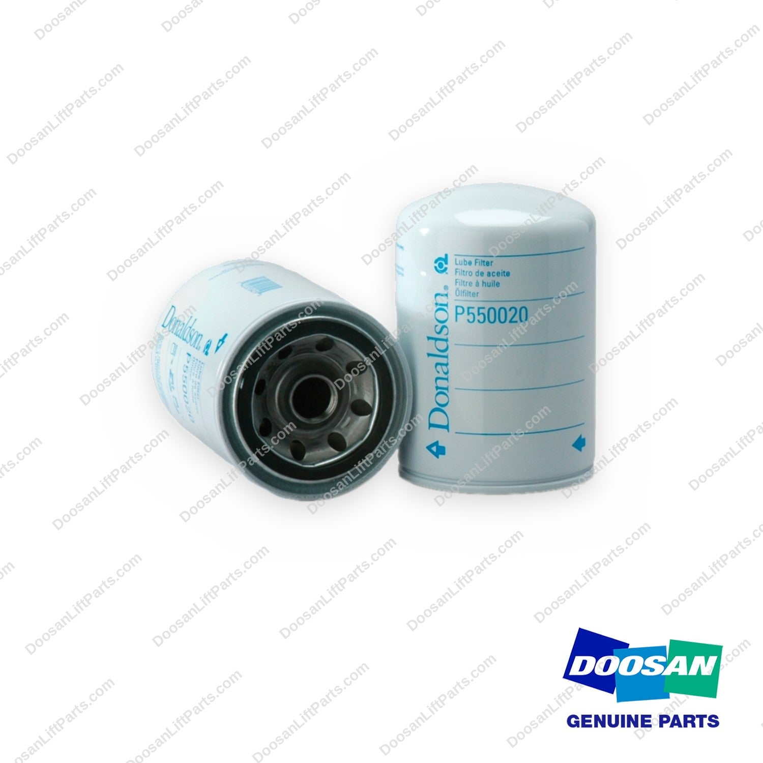 P550020 - Lube Filter (Pack of 12) - OEM Doosan Daewoo Bobcat