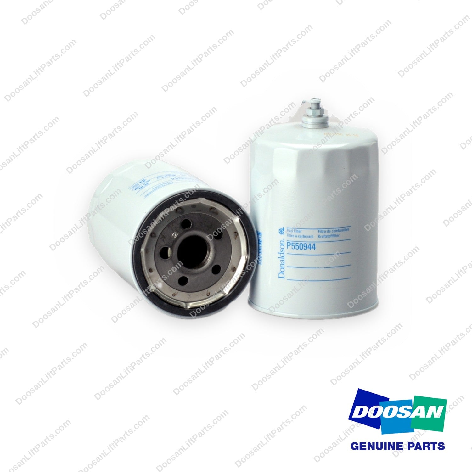P550089 - Fuel Filter 12 (Pack of 12) - OEM Doosan Daewoo Bobcat
