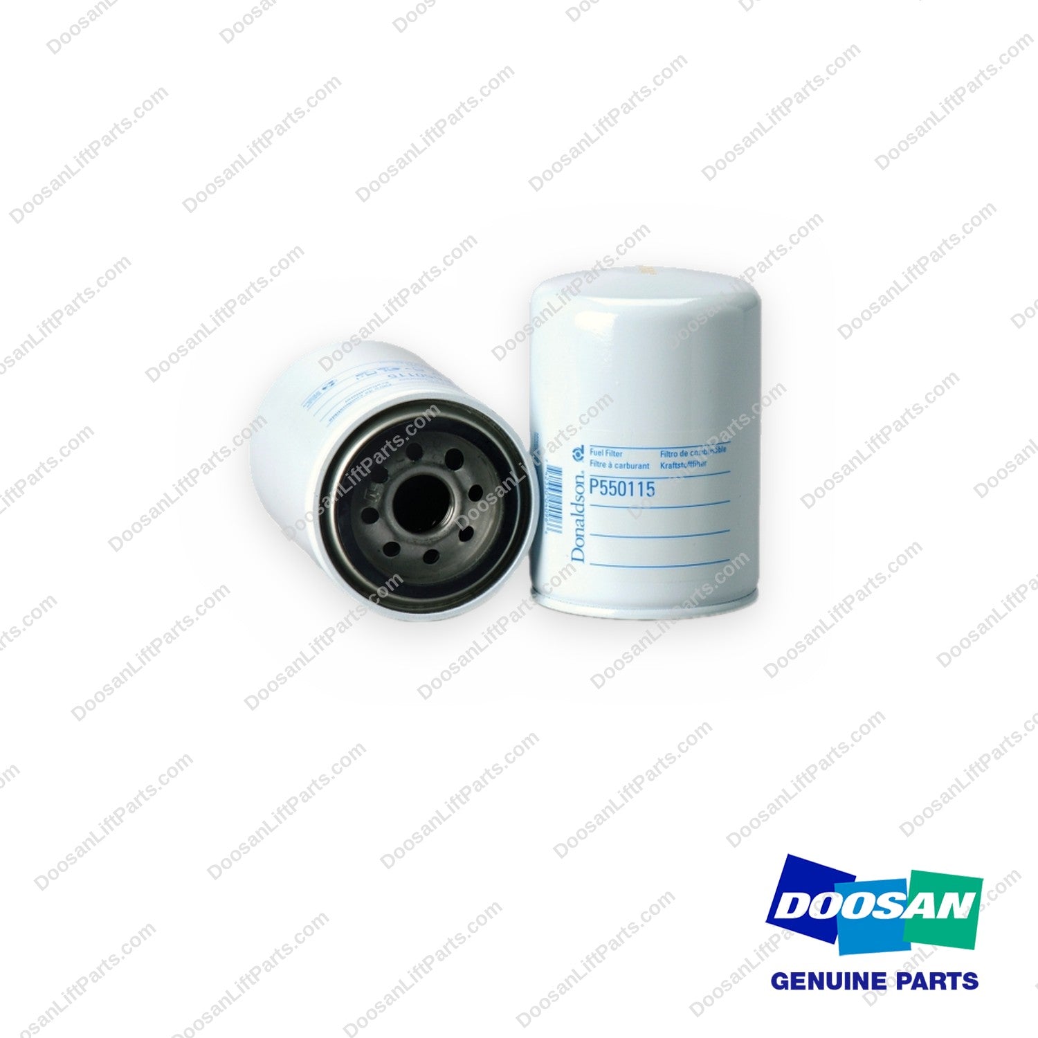 P550115 - Fuel Filter 12 (Pack of 12) - OEM Doosan Daewoo Bobcat