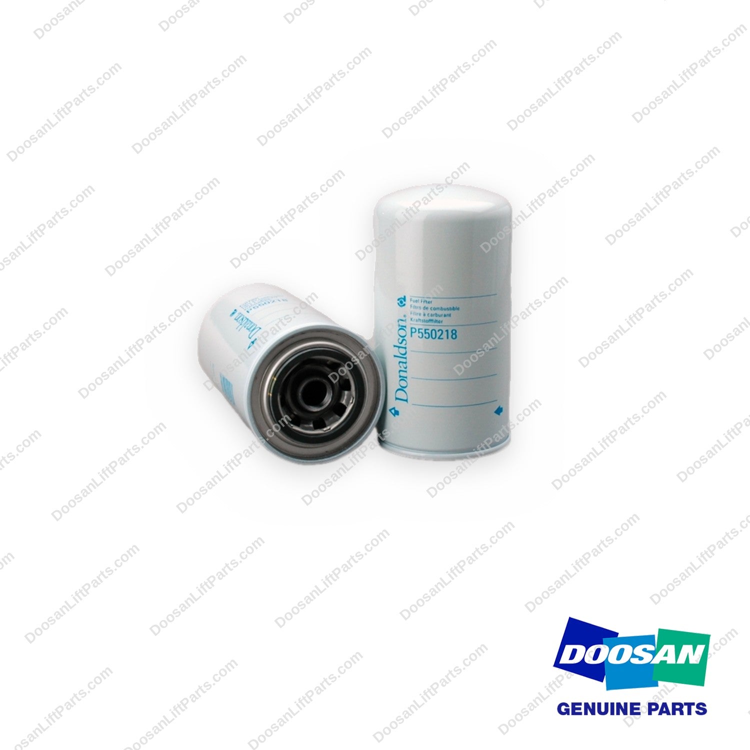 P550218 - Fuel Filter 12 (Pack of 12) - OEM Doosan Daewoo Bobcat