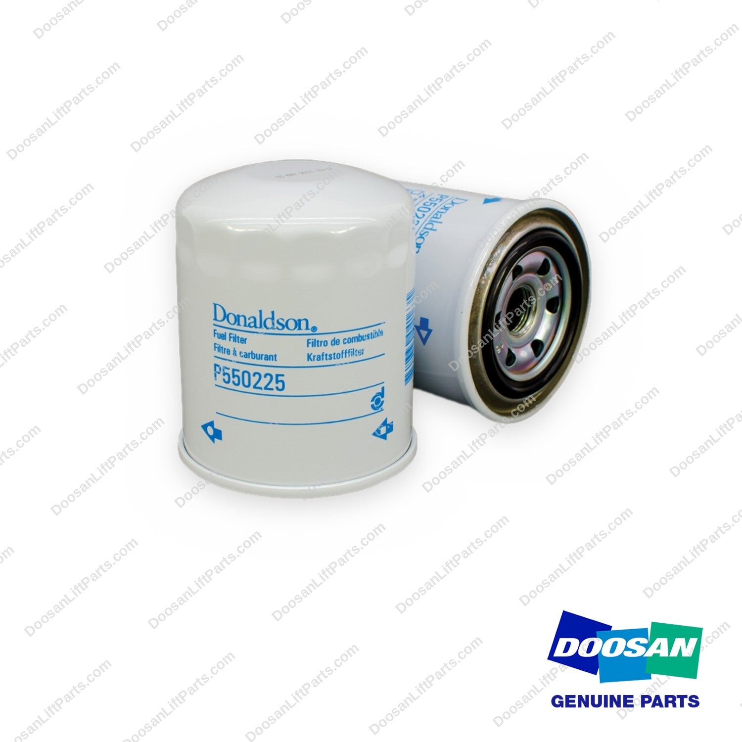 P550225 - Fuel Filter - OEM Doosan Daewoo Bobcat