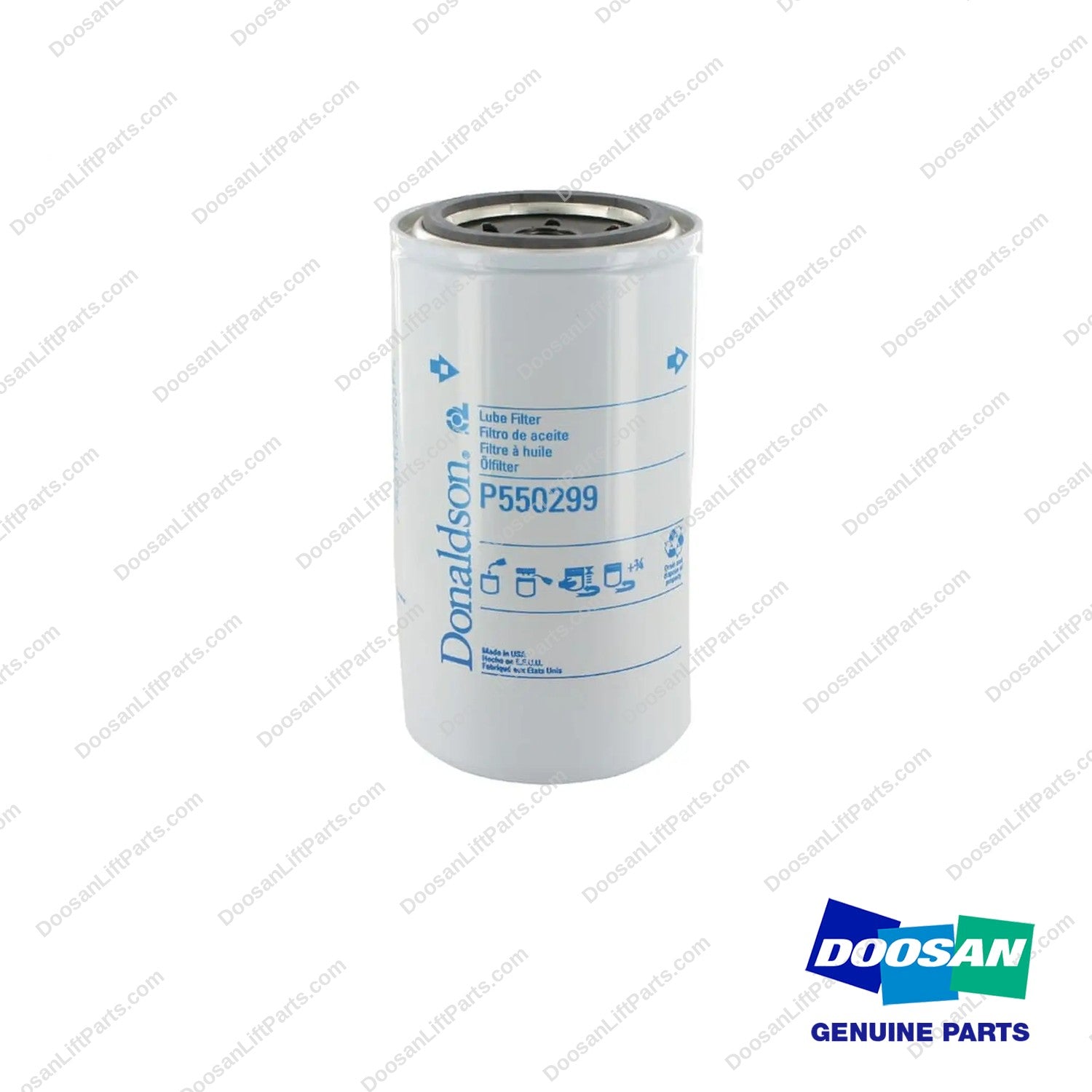 P550299 - Lube Filter 12 (Pack of 12) - photo 2 - genuine Doosan / Bobcat forklift part