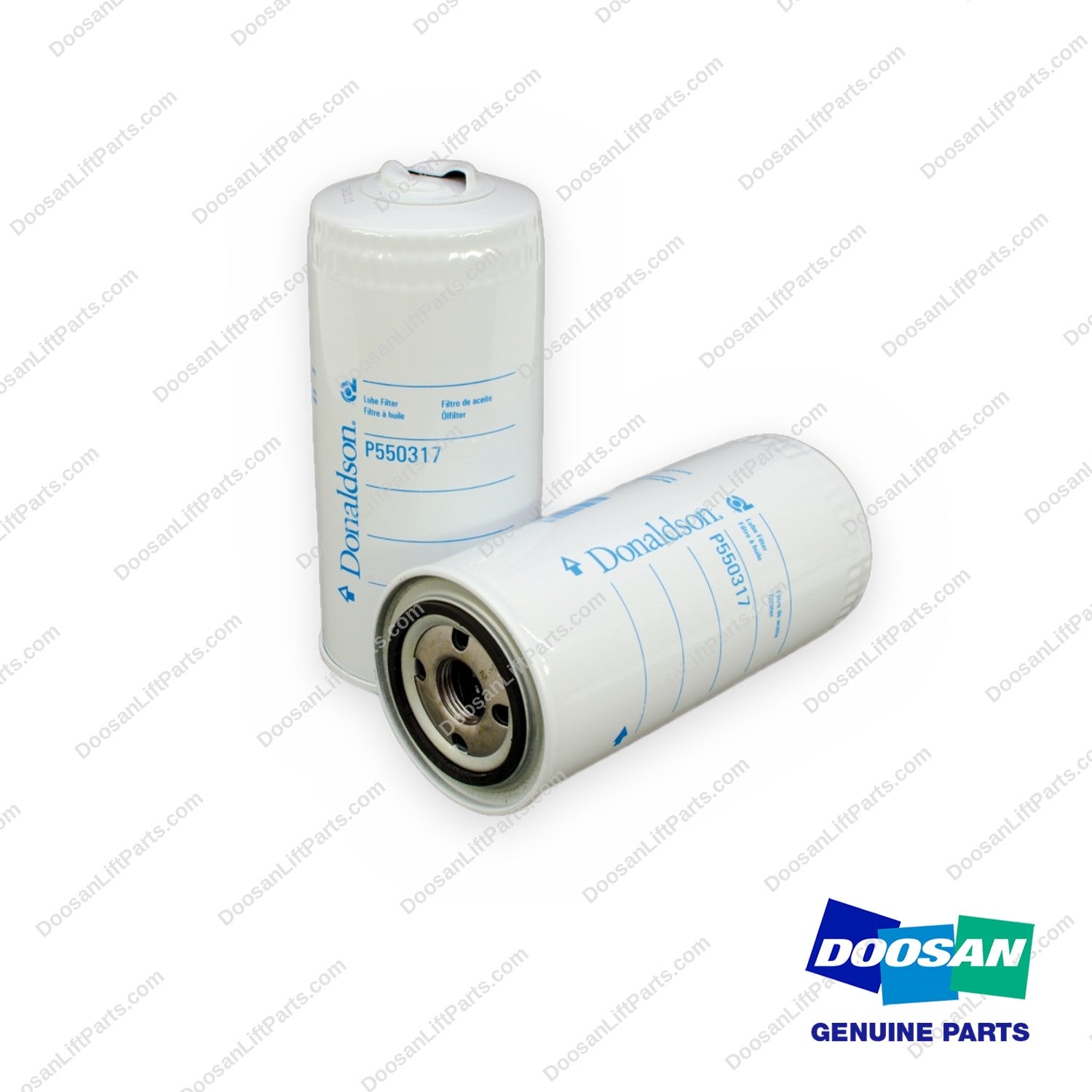 P550317 - Lube Filter - OEM Doosan Daewoo Bobcat