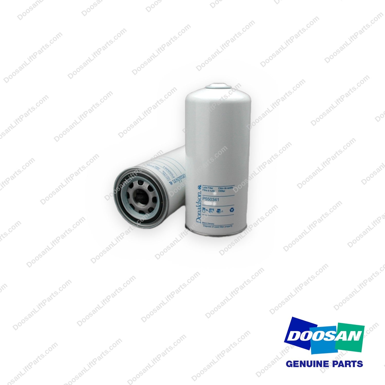P550341 - Lube Filter 12 (Pack of 6) - OEM Doosan Daewoo Bobcat