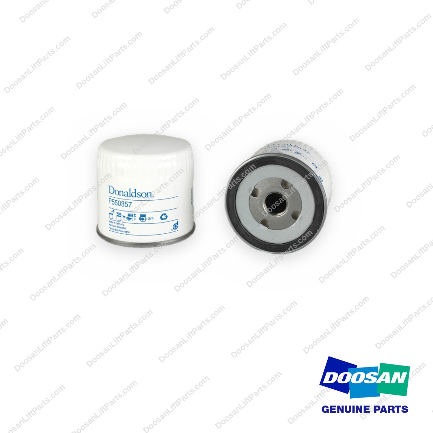 P550357 - Lube Filter - OEM Doosan Daewoo Bobcat