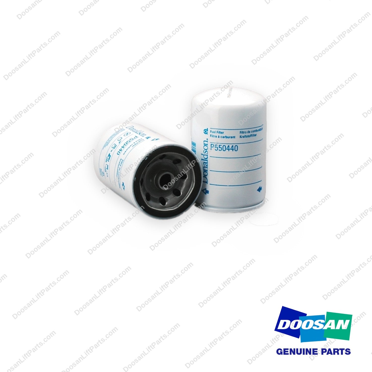 P550440 - Fuel Filter 12 (Pack of 12) - OEM Doosan Daewoo Bobcat