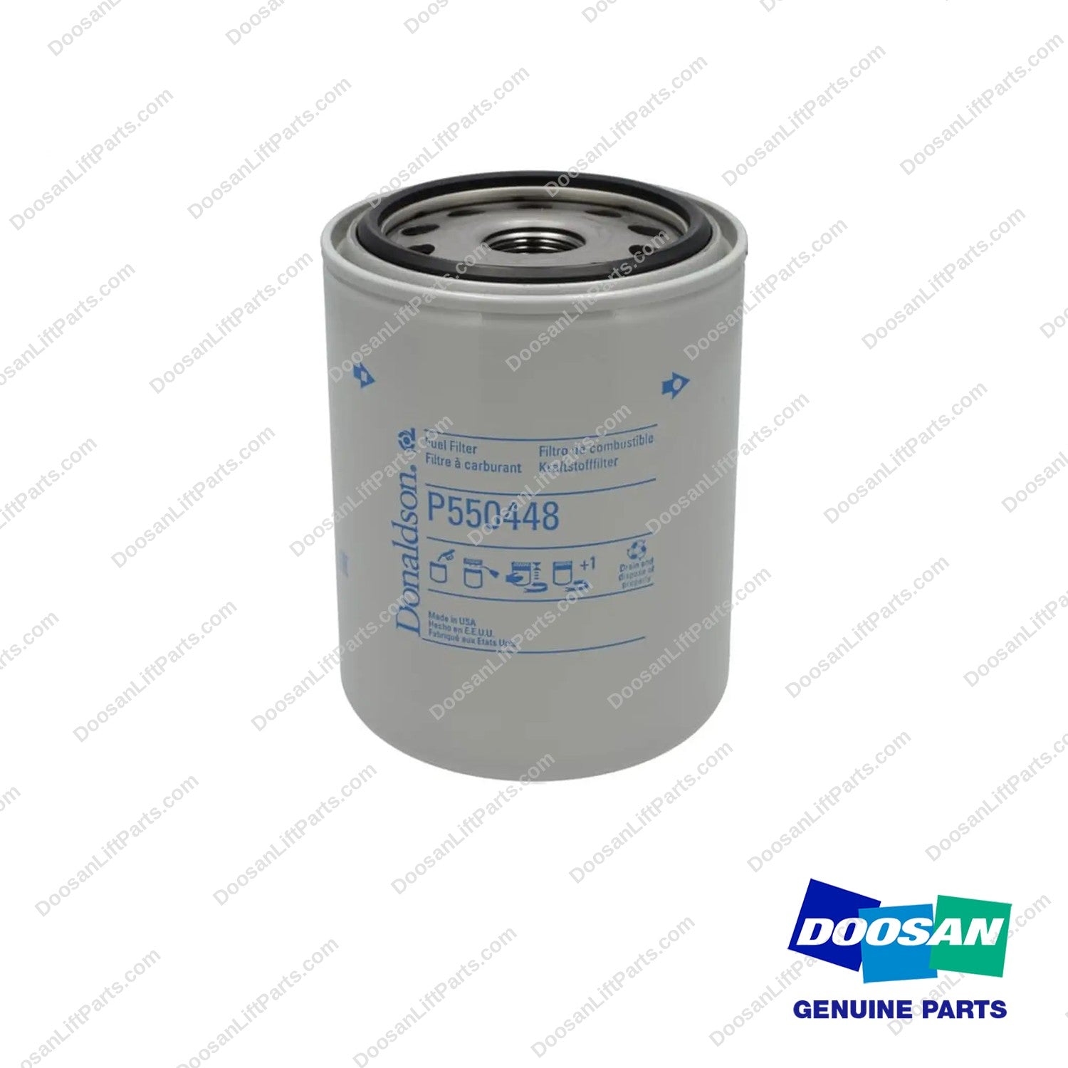 P550448 - Fuel Filter 12 (Pack of 12) - photo 2 - genuine Doosan / Bobcat forklift part