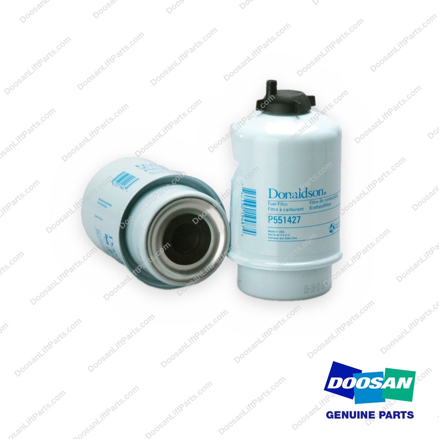 P550503 - Ff/ws Filter (Pack of 12) - OEM Doosan Daewoo Bobcat