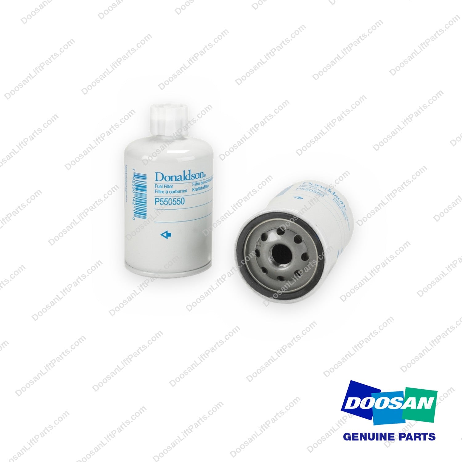 P550550 - Ff/ws Filter (Pack of 12) - OEM Doosan Daewoo Bobcat