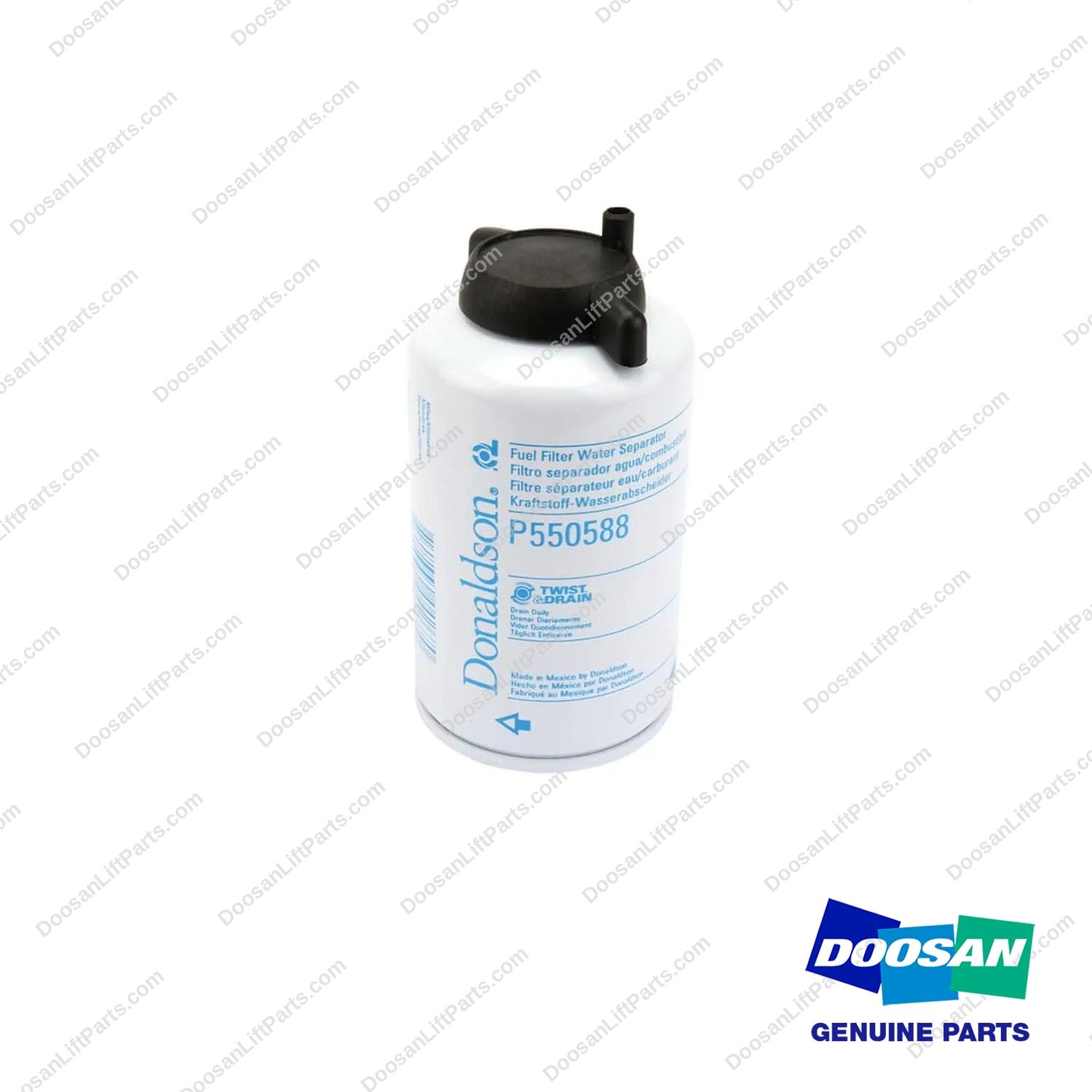 P550588 - Fuel Filter (Pack of 12) - photo 2 - genuine Doosan / Bobcat forklift part
