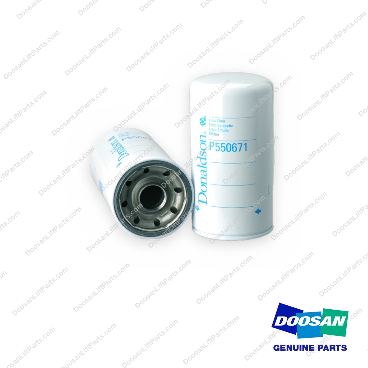 P550671 - Lube Filter 6 (Pack of 6) - OEM Doosan Daewoo Bobcat