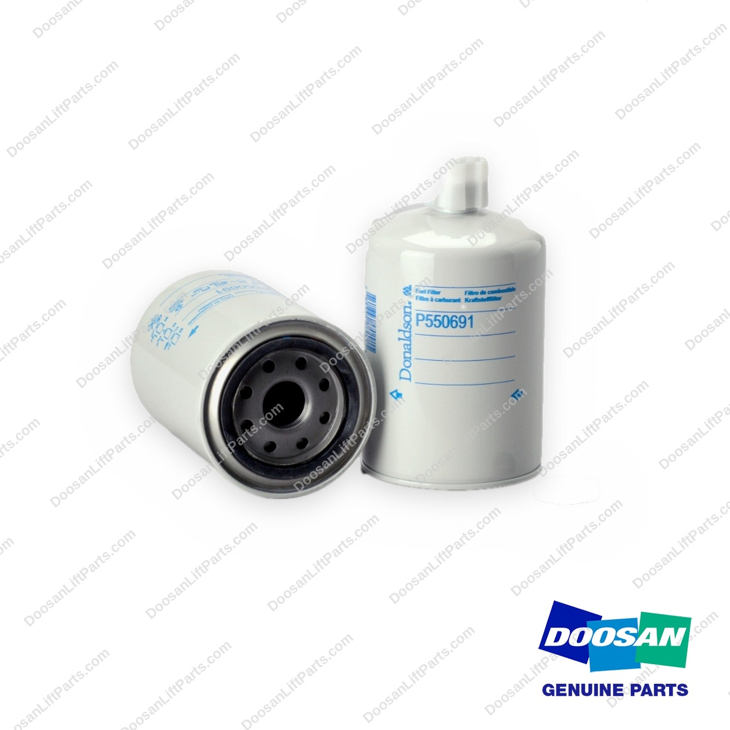 P550691 - Ff/ws Filter (Pack of 12) - OEM Doosan Daewoo Bobcat