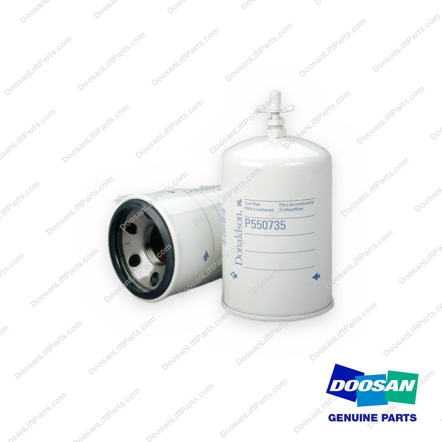 P550735 - Fuel Filter - OEM Doosan Daewoo Bobcat