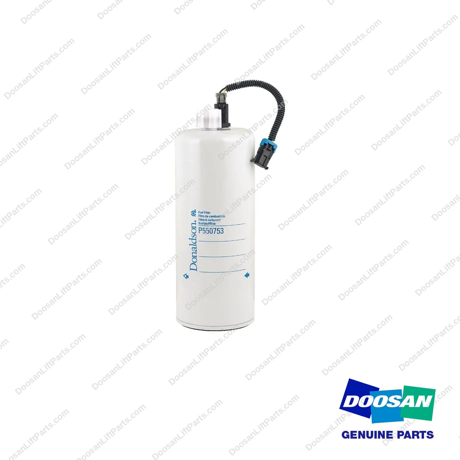P550753 - Air & Liquid Fuel Filter/water Sep. Spin (Pack of 6) - photo 2 - genuine Doosan / Bobcat forklift part