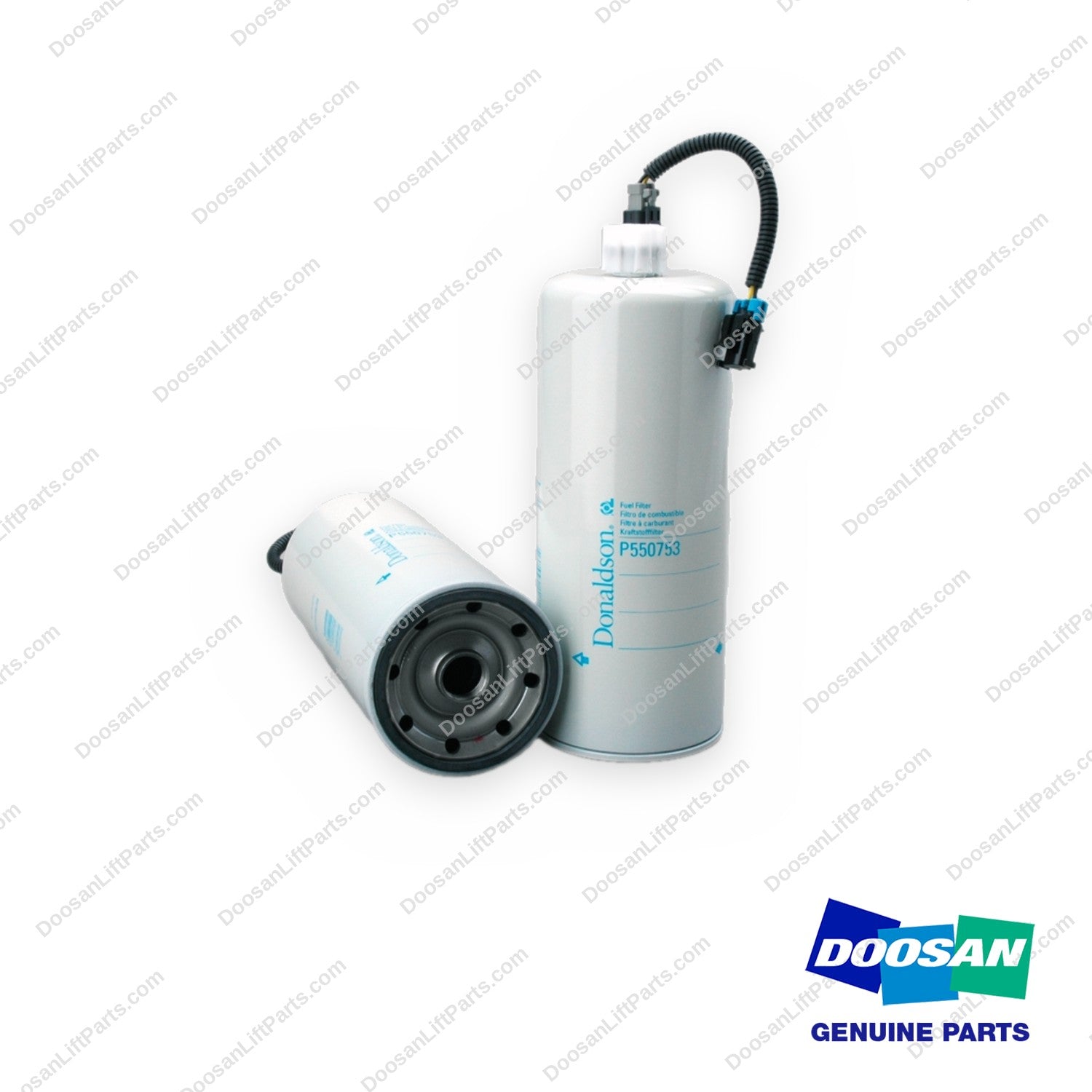 P550753 - Air & Liquid Fuel Filter/water Sep. Spin (Pack of 6) - OEM Doosan Daewoo Bobcat