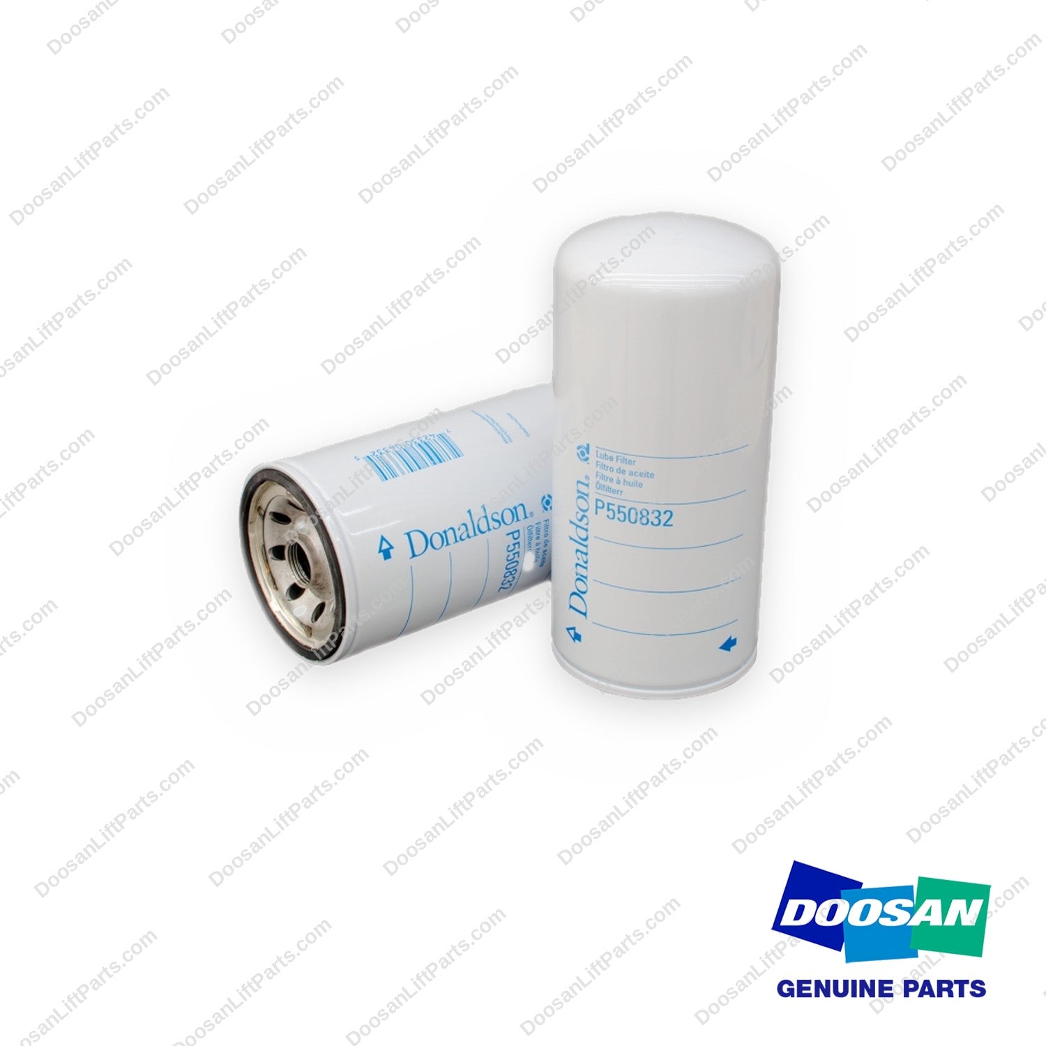 P550832 - Lube Filter 12 (Pack of 6) - OEM Doosan Daewoo Bobcat