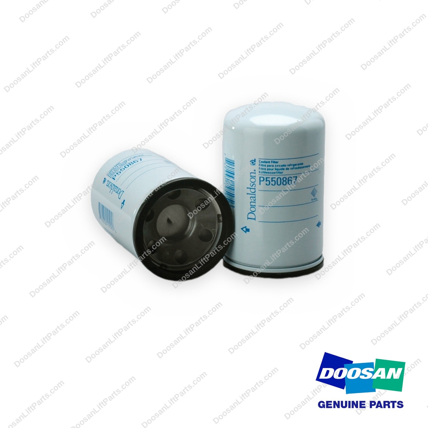 P550867 - Air & Liquid Filt. Air/oi Coolant Filter (Pack of 12) - OEM Doosan Daewoo Bobcat